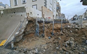 Micropieux sécants de cale - SAINT-MALO (35) - Bretagne
